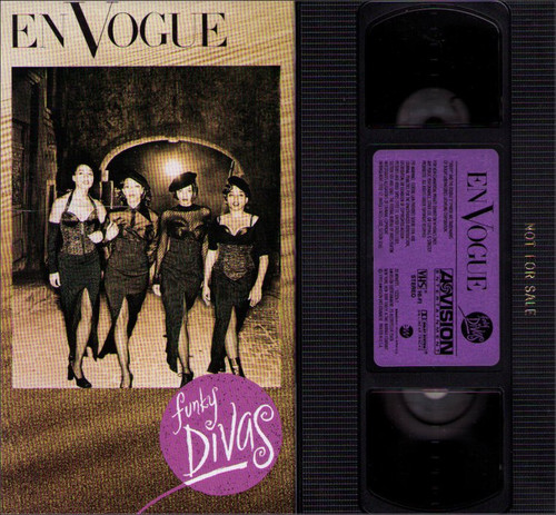 En Vogue Funky Divas Vintage Music VHS Tape