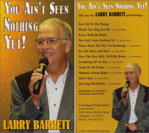 Larry Barrett You Ain't Seen Nothing Yet! Music Vintage VHS Tape