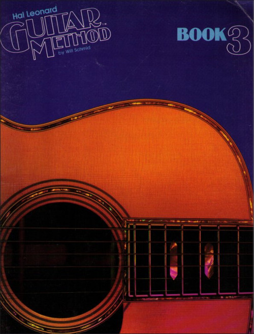 Hal Leonard Music Guitar Method (1977) Vintage Paperback Book 3 - (Will Schmid)