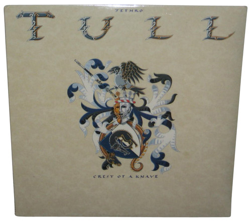 Jethro Tull Crest of A Knave Vintage LP Vinyl Music Record