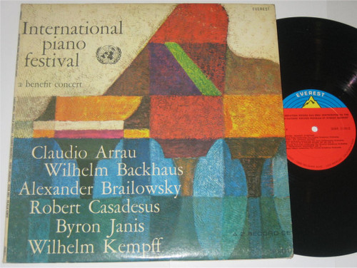 International Piano Festival A Benefit Concert Vinyl LP Record Album (2 Records)