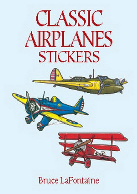 Classic Airplanes Sticker Set