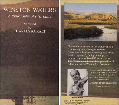 Winston Waters A Philosophy of Flyfishing VHS - (Charles Kuralt) - Rare!