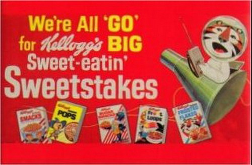 Kellogg's Big Sweet-eatin Sweetstakes Magnet KM1710