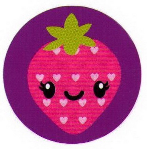 Bored Inc. Strawberry Purple Button BB4002