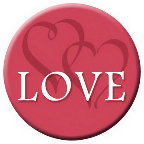 Inspirational Love Button 81365