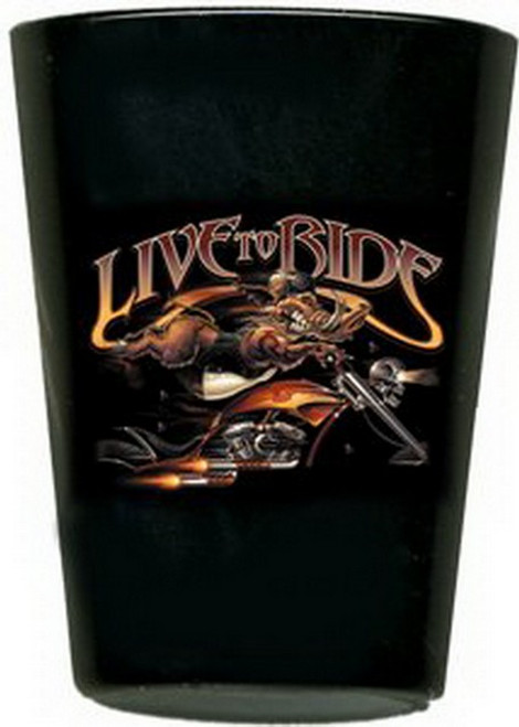 Live To Ride Bad Boar Shot Glass G-LTR-0005