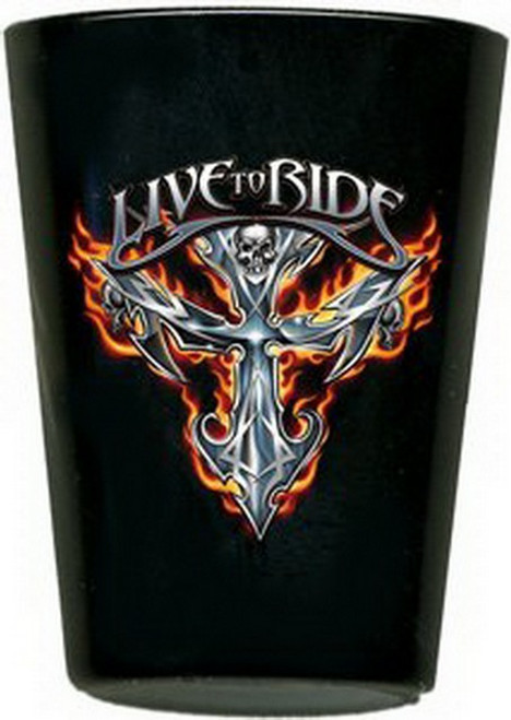 Live To Ride Renegade Shot Glass G-LTR-0002