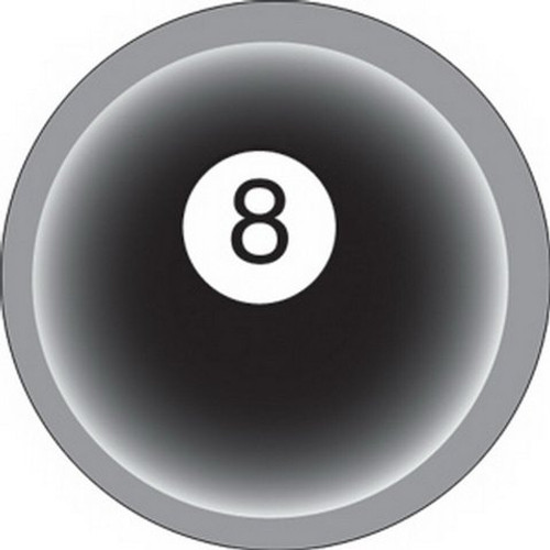 8 Ball 1.5-inch Button B-0151