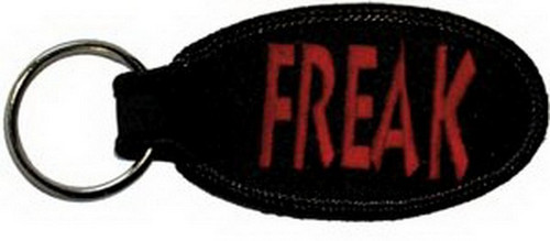 Freak Embroidered Keyfob Keychain KF-0140