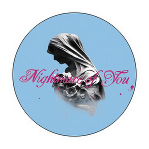 Nightmare of You Goth Button B-3606