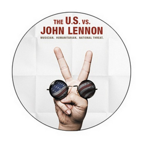 US vs John Lennon Post Button B-4024
