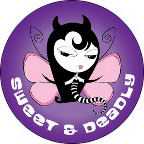 Lil She Creatures Sweet & Deadly Button B-LSC-0001