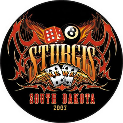 Sturgis Out Law Button B-STR-0002