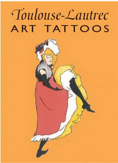 Toulouse-Lautrec Female High-Kicking Dancers Art Tattoos