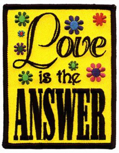 Love Is The Answer Patch P-0305