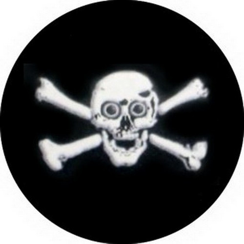 Skull and Crossbones 1-inch Button