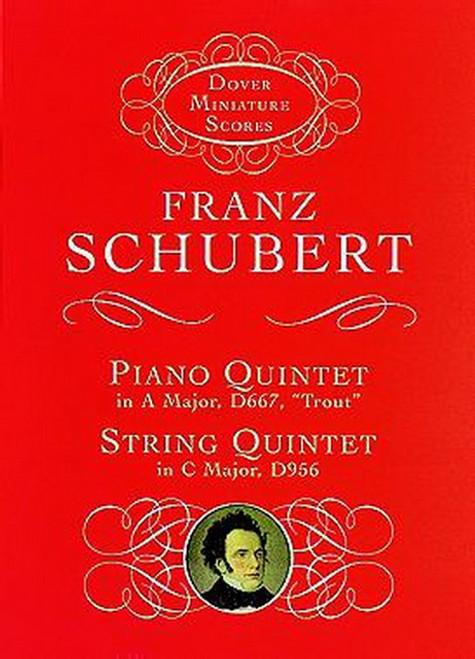 Franz Schubert Piano Quintet & String Score Book