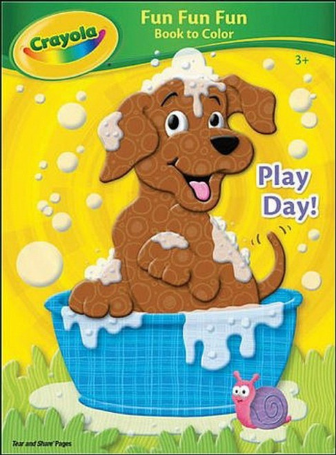 Crayola Play Day Fun Coloring Book 41966