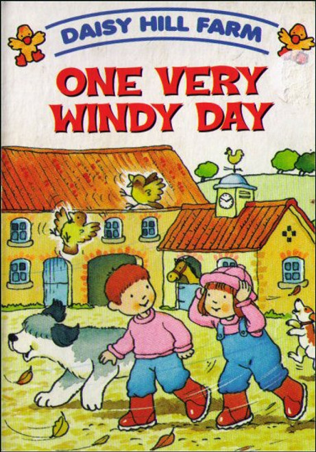 One Very Windy Day (2001) Daisy Hill Farm Kids Grandreams Board Book