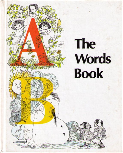 The Words Book Vintage (1979) Hardcover Book - (Britannica Discovery Library)