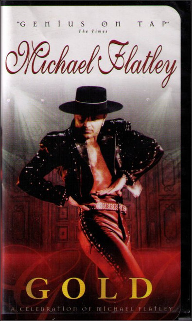 Michael Flatley Gold (2001) Genius On Dance Tap VHS Tape