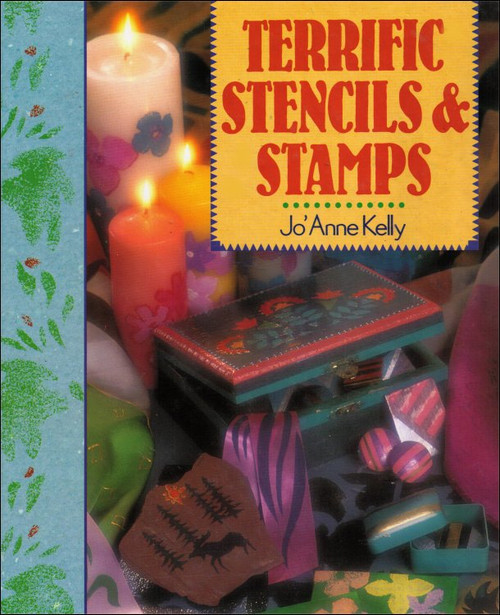 Terrific Stencils & Stamps Hardcover Book (Jo'Anne Kelly)