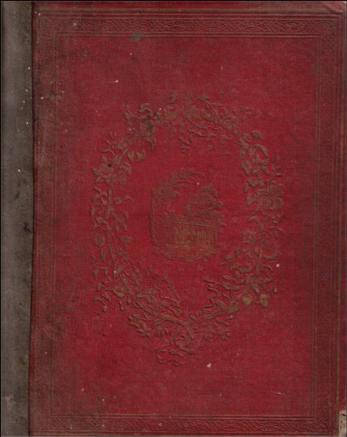 The Romance of American Landscape Vintage (1855) Hardcover Book