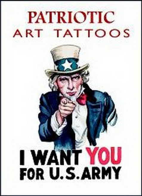 Patriotic Art I Want You For US Army Tattoos