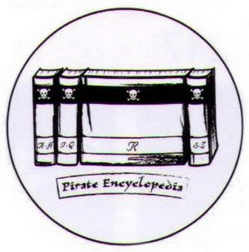 Pirate Encyclopedia Button SB4555