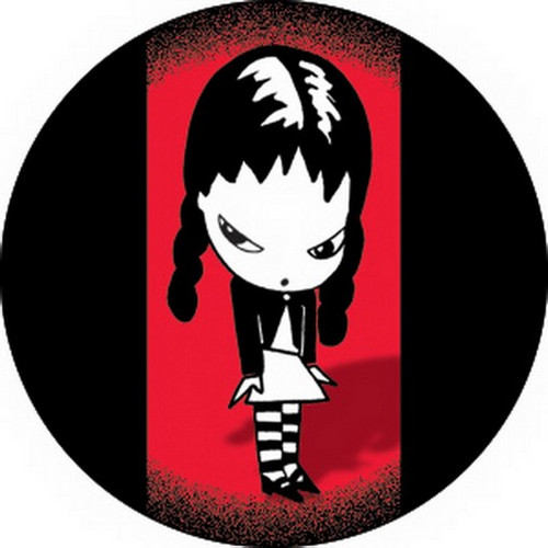 Sugar Hiccup Girl Vertical Button B-SH-0011