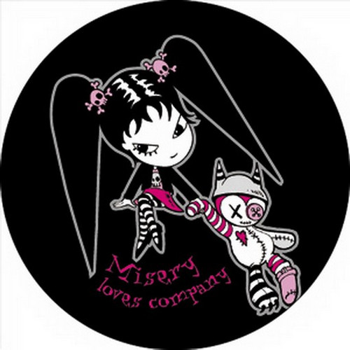 Sugar Hiccup Misery Button B-SH-0021