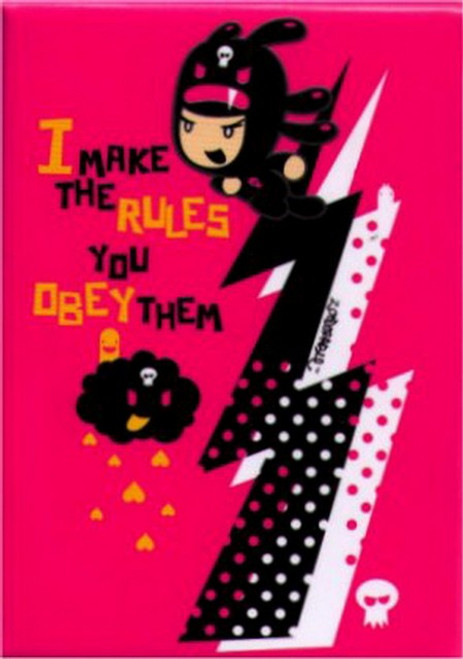 Zoodorable I Make The Rules You Obey Them Magnet ZM4579