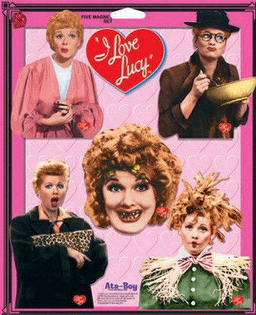 I Love Lucy 5 Piece Magnet Set 18212FP