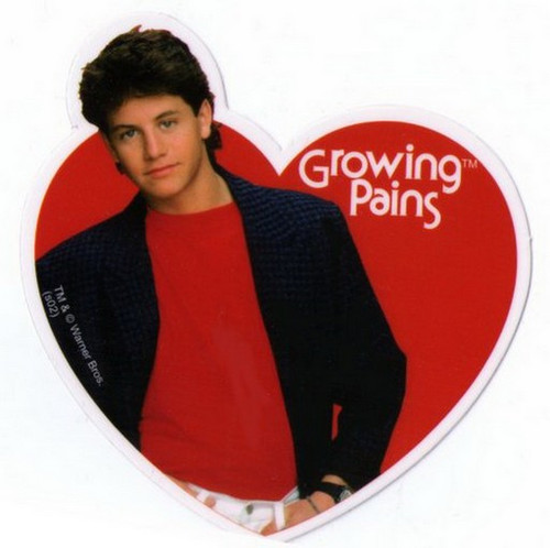 Growing Pains Mike Seaver Heart Sticker