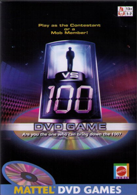 Mattel 1 Vs. 100 DVD Board Game DVD Replacement Disc Only!