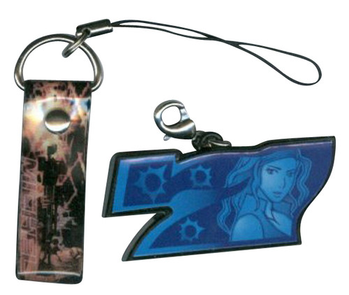 Onimusha 3 Blue Seven Cell Phone Charm Keychain