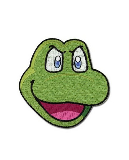 Frogger Face Green Video Game Patch GE-4454