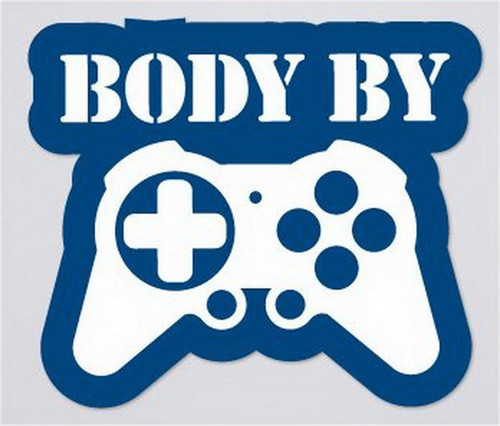 Body By Video Games Sticker