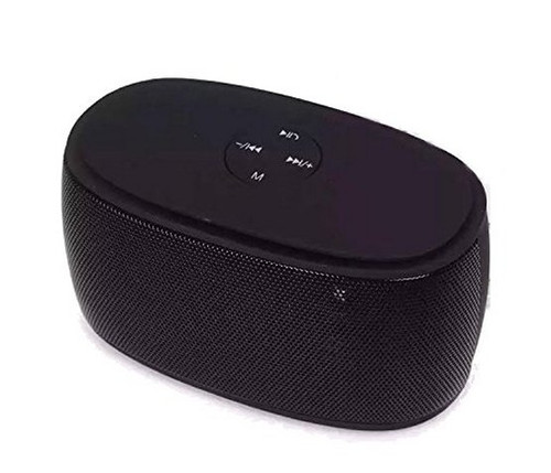 Wireless Bluetooth Black Mini Portable Audio Speaker RK-911 - (MP3, MP5, iPhone, iPad, iPod Touch)