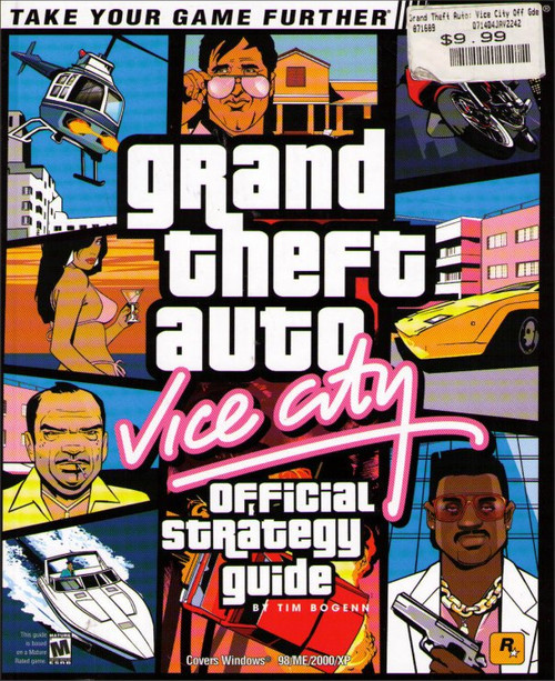 Grand Theft Auto Vice City PC Windows Official Strategy Guide Book