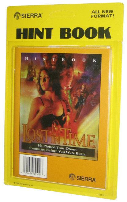 Lost In Time Sierra Vintage (1989) Hint Book Strategy Guide