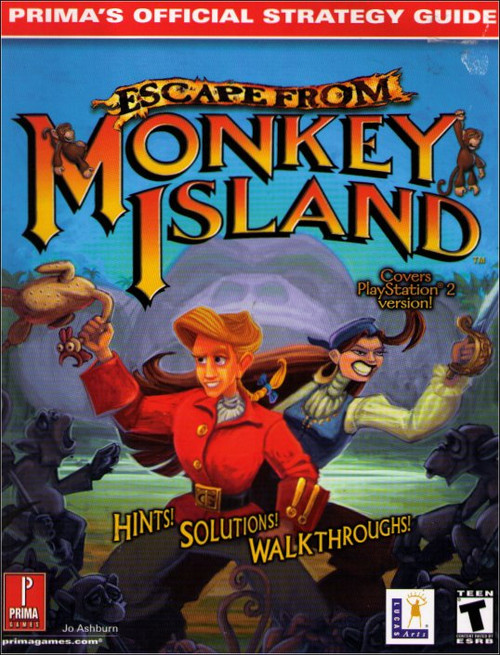 Escape From Monkey Island PlayStation Prima Official Strategy Guide Book