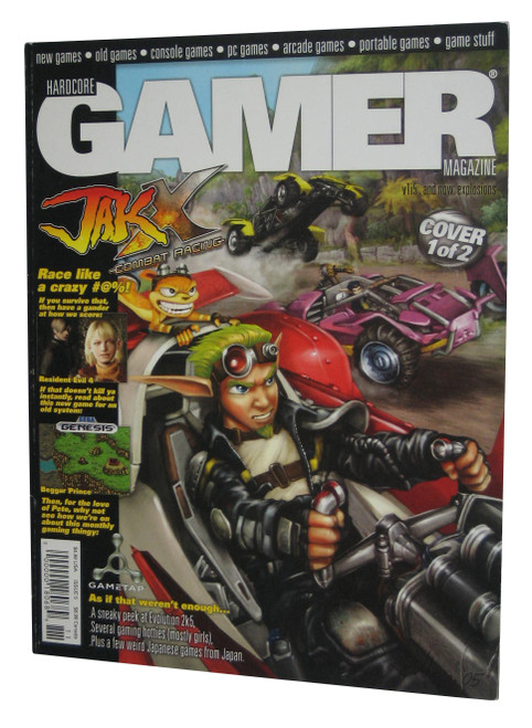 Gamer Hardcore Magazine Issue 5 Jak X Cover Video Game Vintage Book