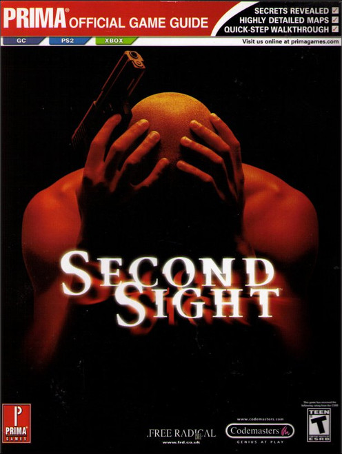 Second Sight Prima Games Official Strategy Guide Book