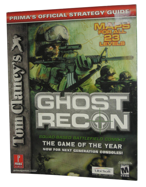 Tom Clancy's Ghost Recon Prima Games Official Strategy Guide Book