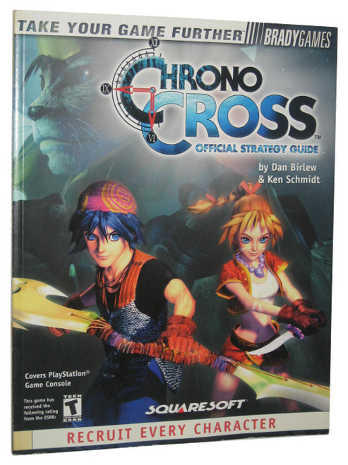 Chrono Cross Brady Games Official Strategy Guide Book