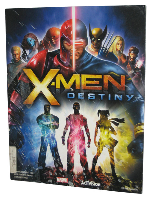 Marvel X-Men Destiny X-Box 360 PlayStation 3 Strategy Guide Book