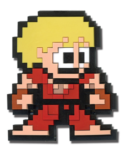 Super Street Fighter IV 8-Bit Ken Magnet GE-8448