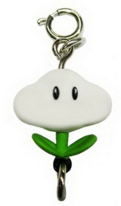 Nintendo Super Mario Galaxy 2 Flower Cloud Takara Tomy Charm Keychain